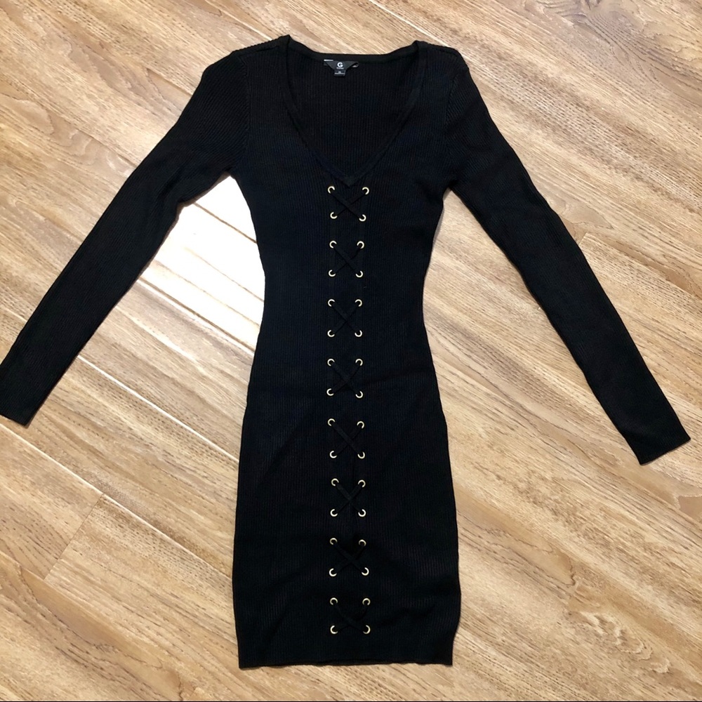 NWOT Guess Ribbed Bodycon Dress